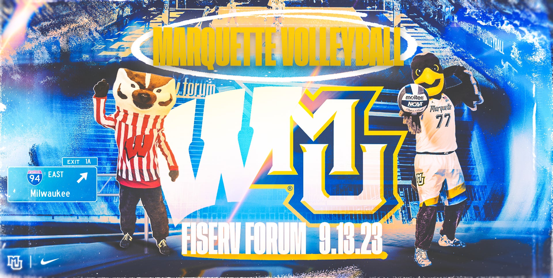 Marquette Volleyball vs. Wisconsin Fiserv Forum
