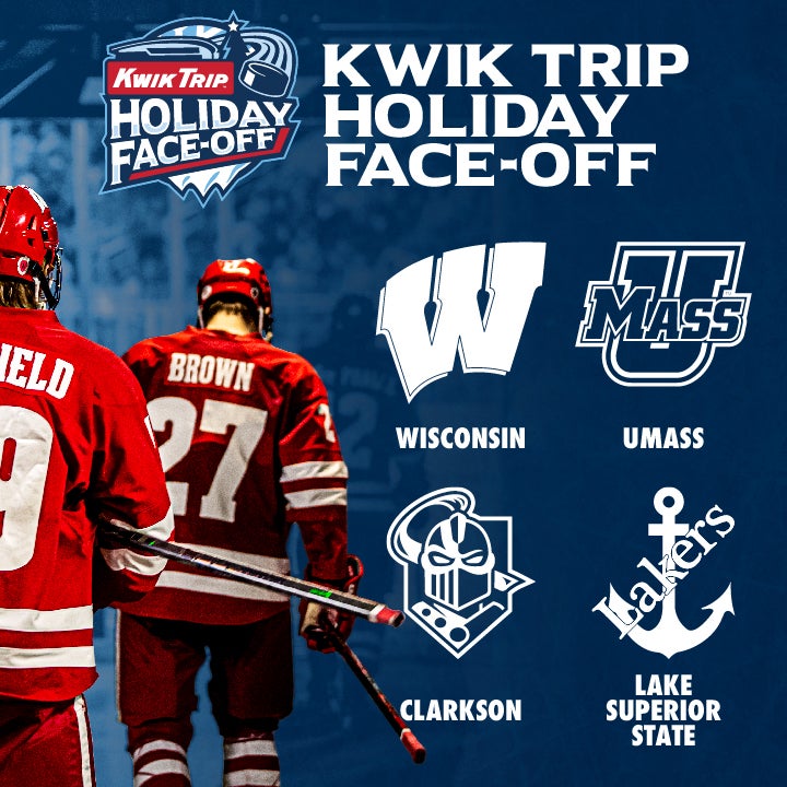 More Info for Kwik Trip Holiday Face-Off College Hockey Tournament