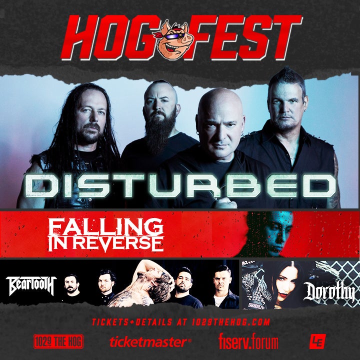 More Info for Hog Fest 2023 starring Disturbed