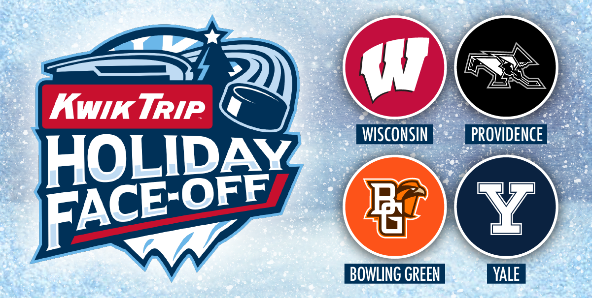 Kwik Trip Holiday FaceOff College Hockey Tournament Fiserv Forum