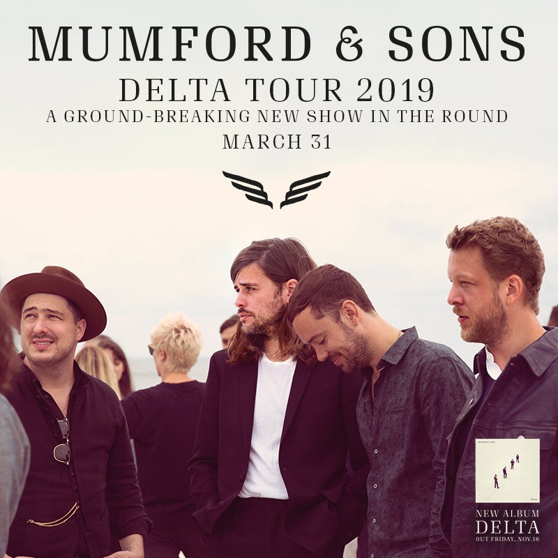 More Info for Mumford & Sons to Perform at Fiserv Forum on March 31, 2019