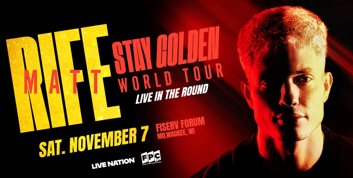 Matt Rife: Stay Golden World Tour | Fiserv Forum