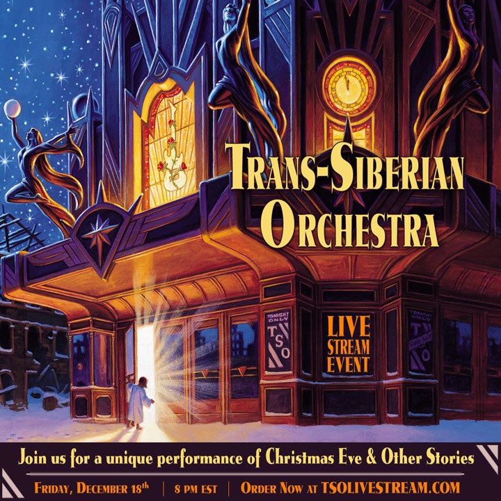 メトロノーム 2020 X'mas ライブDVD Trans-Siberian Orchestra Live Stream | Fiserv Forum
