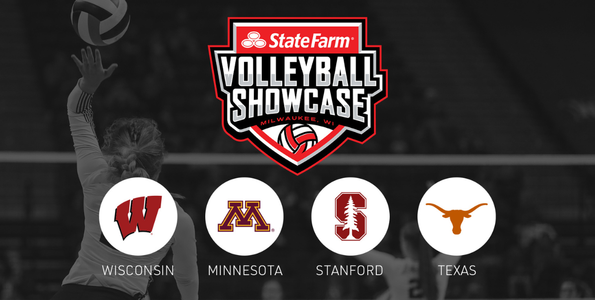 State Farm Women’s College Volleyball Showcase Fiserv Forum
