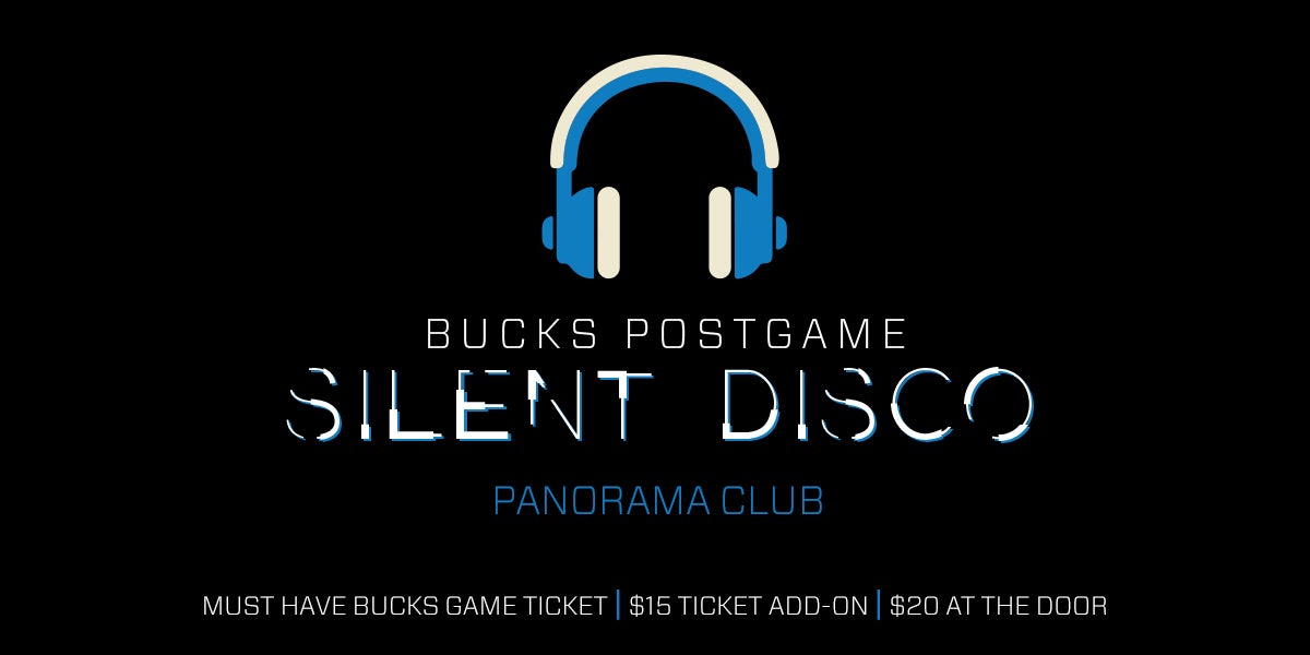 More Info for Fans Invited to Stay After Bucks Home Opener for Silent Disco at Fiserv Forum