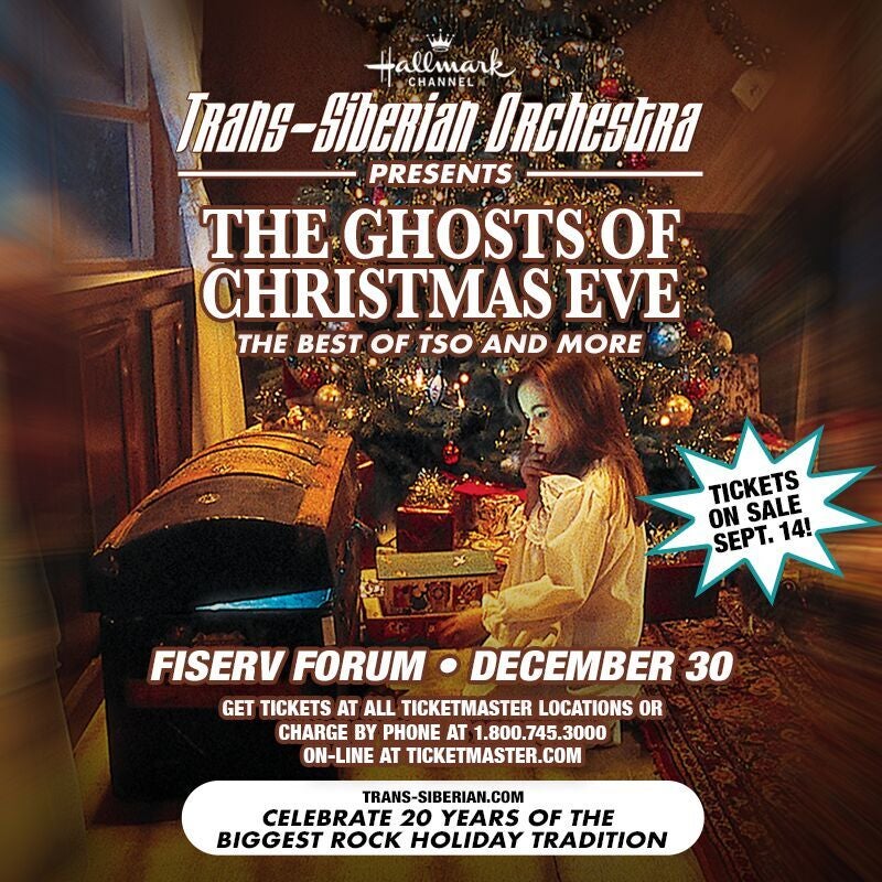 More Info for Trans-Siberian Orchestra Presents 'Ghosts of Christmas Eve' Coming to Fiserv Forum on Dec. 30